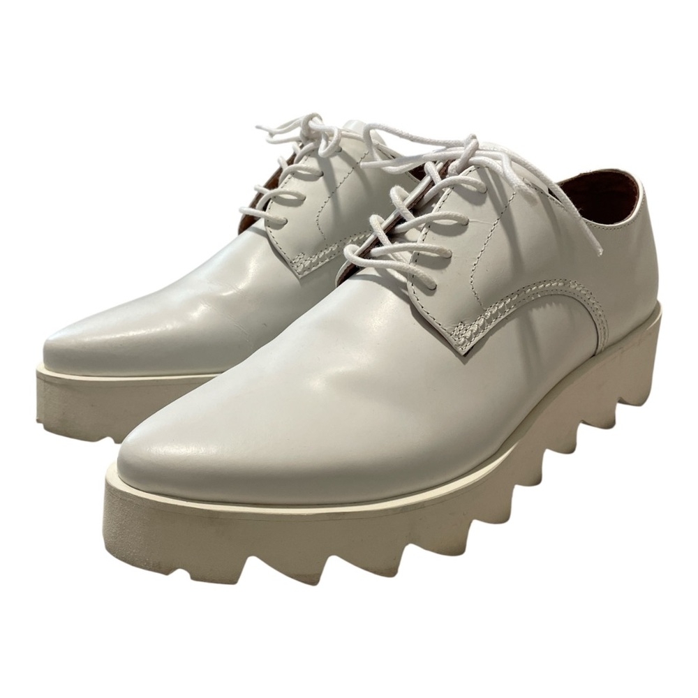 SWEAR London White Raver Treaded Sneaker Oxford, size 38 EUC edgy - Picture 5 of 15